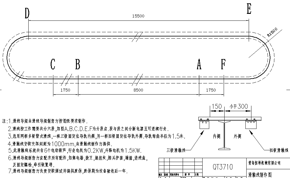 安全滑觸線應(yīng)用實例介紹